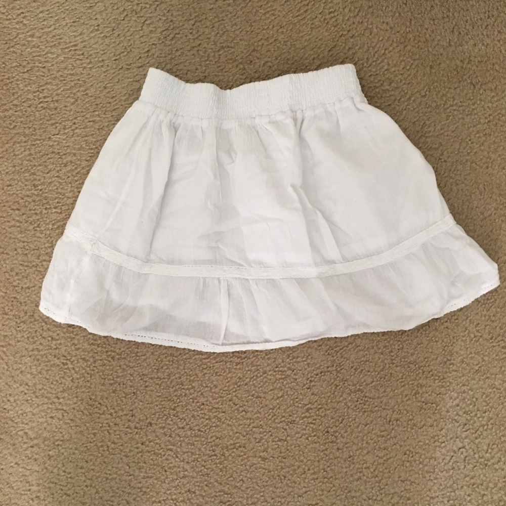 Dream Out Loud White Mini Skirt